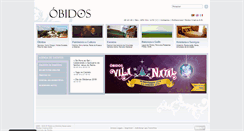 Desktop Screenshot of obidos.pt