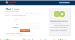 Desktop Screenshot of obidos.com